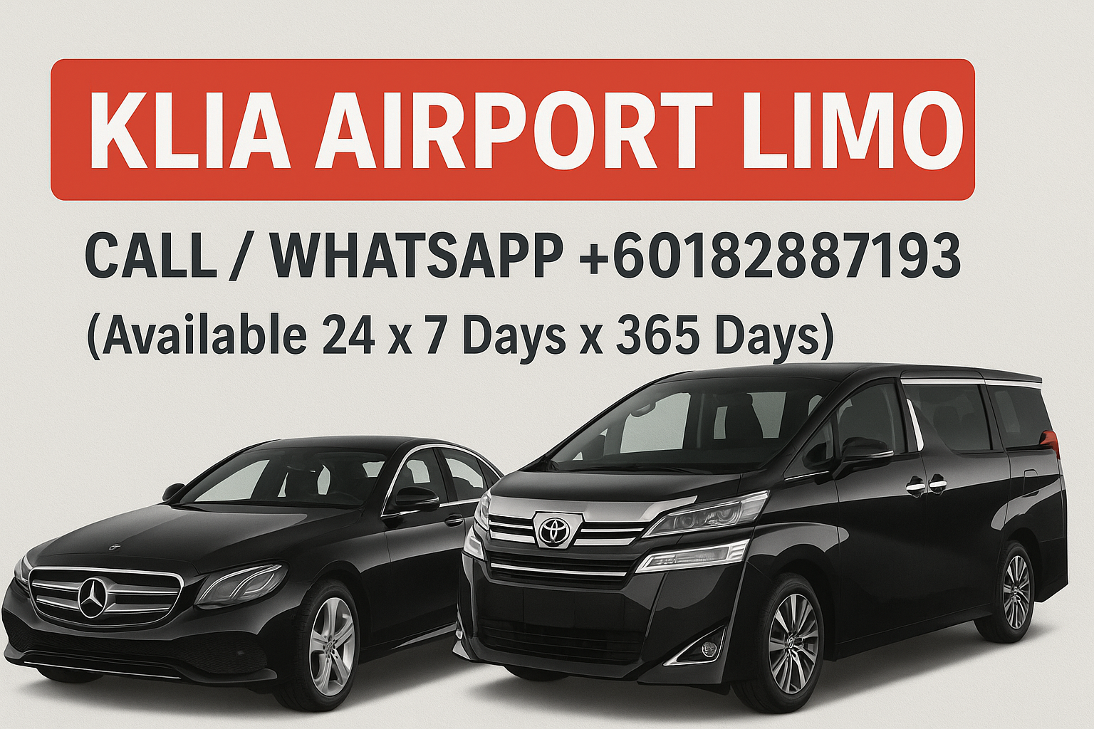 KLIA Airport LIMO